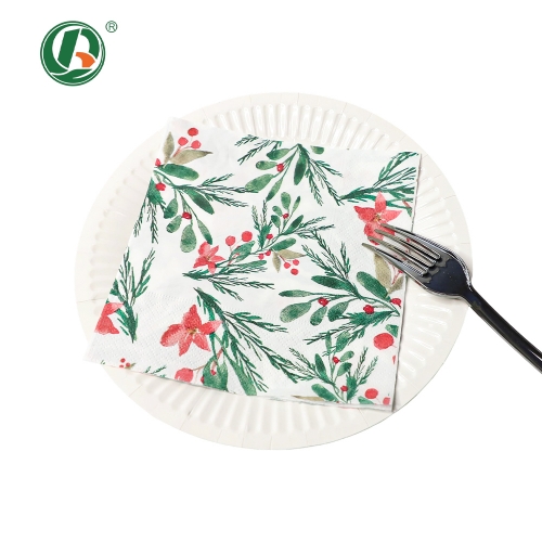 1 Ply 2 Ply 3 Ply Printed Disposable Multi Colored Paper Napkins in Bulk