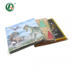Custom Printed Biodegradable Disposable Paper Napkins for Restaurants Foodservice Beverage Dinner Square Napkins Supplier