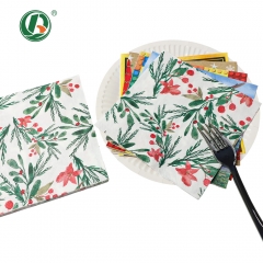 1 Ply 2 Ply 3 Ply Printed Disposable Multi Colored Paper Napkins in Bulk
