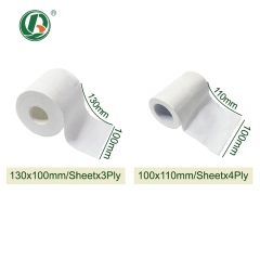 Wholesale 2/3/4 Ply Wood Pulp Rolled Paper Towel Toilet Tissue 
