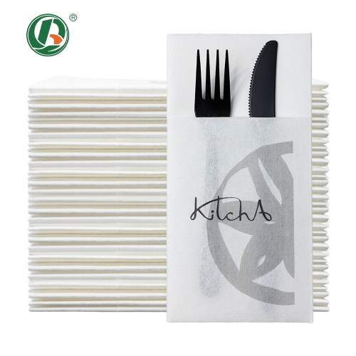 Custom Printed Lint-Free Disposable Napkins for Catering