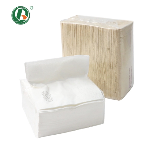 Recycled Pulp Multi Size Facial Tissue Manufacturer FSC Certified with Custom Color