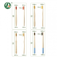 Disposable Bamboo Toothbrush for Hotel Wholesale Custom Logo