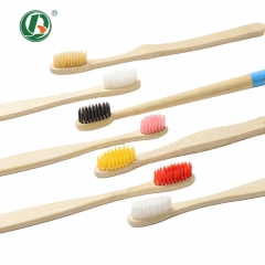 Disposable Bamboo Toothbrush for Hotel Wholesale Custom Logo