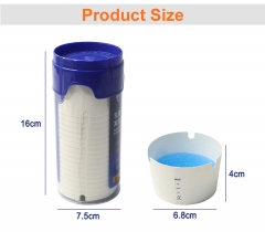 Custom Printed Portable Car Ashtray Mini Eco Friendly Smokeless Ashtray
