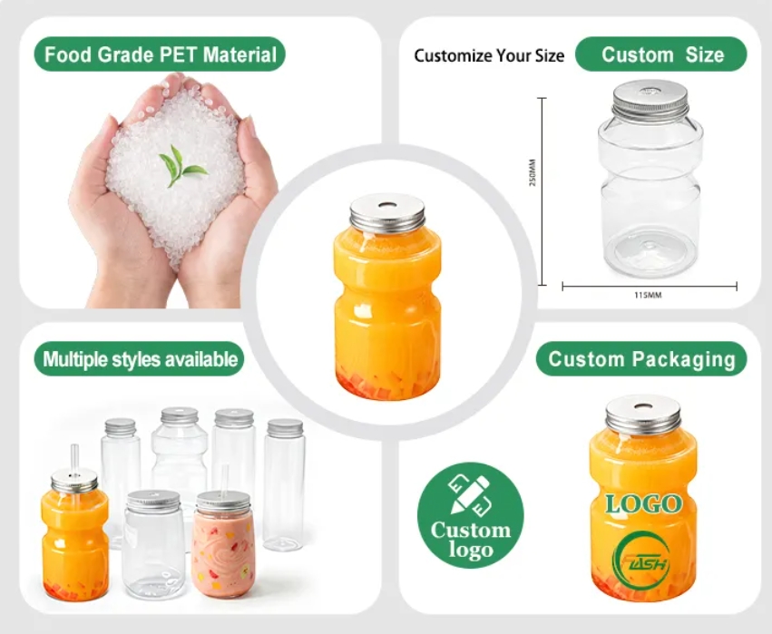 Custom PET Bottles