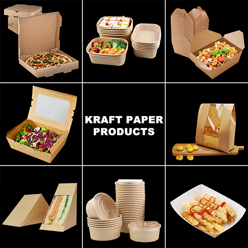custom kraft food box 