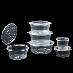 0.5oz 2 oz 3.25 oz 4 oz 5oz Plastic Portion Cups with Lids Wholesale Clear Sauce Cups