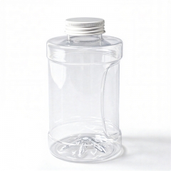 Multi Shape BPA Free Clear PET Bottles for Takeaway Beverage Packaging