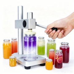 PET Can Sealer Machine Full Automatic Commercial Beverage Can Sealing Equipment Supplier