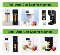 PET Can Sealer Machine Full Automatic Commercial Beverage Can Sealing Equipment Supplier