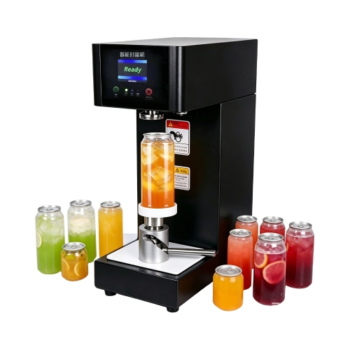 PET Can Sealer Machine Full Automatic Commercial Beverage Can Sealing Equipment Supplier