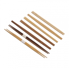 Custom Twin Round Tensoge Bamboo Chopsticks with Different Packaging 