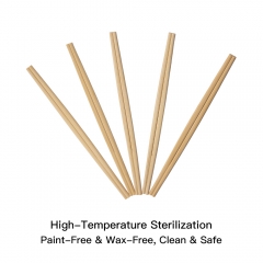 Custom Twin Round Tensoge Bamboo Chopsticks with Different Packaging 