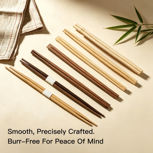 Food Grade Bamboo Chopsticks Manufacturer China For Food Delivery
