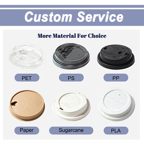 The Material of Lid : PP and PET