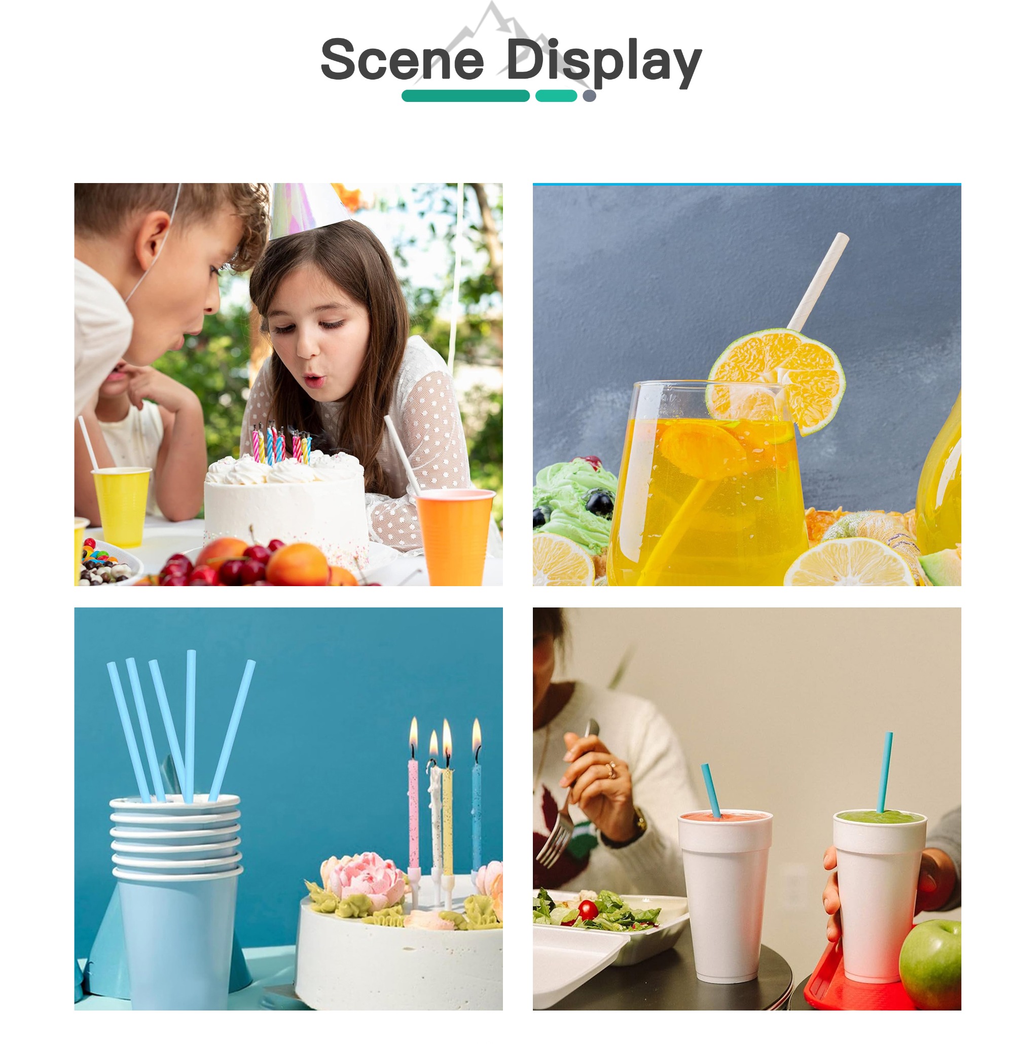 PHA smoothie straws