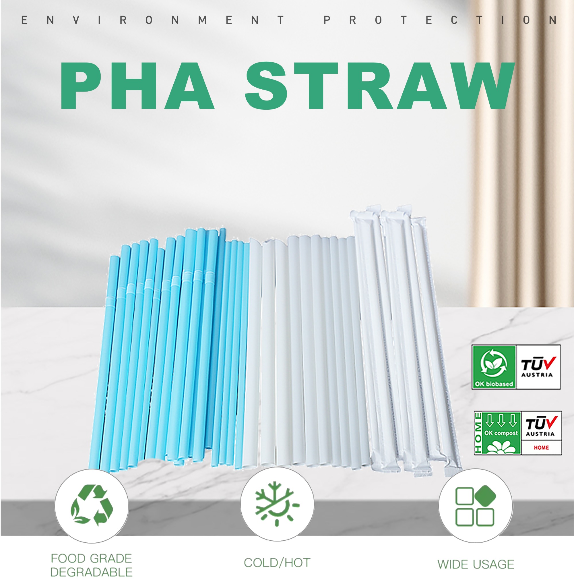 custom PHA straws