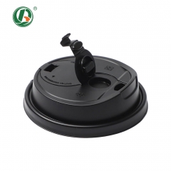 80mm 90mm PP Injection Molded Lids Gourd Dolphin Butterfly Integrated Multi Function Cup Lids Wholesale