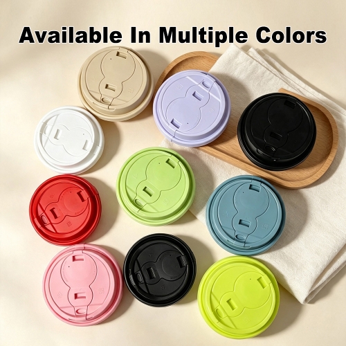 Bulk Wholesale Multi Function Coffee Lid with Dual Straw Hole Sipping Tab PP Injection Lid