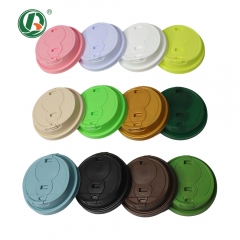 Bulk Wholesale Multi Function Coffee Lid with Dual Straw Hole Sipping Tab PP Injection Lid