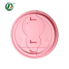 Bulk Wholesale Multi Function Coffee Lid with Dual Straw Hole Sipping Tab PP Injection Lid