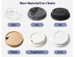 Bulk Wholesale Multi Function Coffee Lid with Dual Straw Hole Sipping Tab PP Injection Lid
