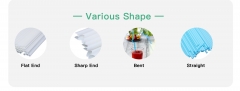 PHA Standard Straws (6 mm, 8 mm, 10 mm, 12 mm) Compostable Drinking Straws for Restaurants