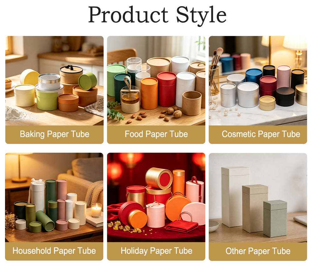 holiday gift paper tube packaging supplier