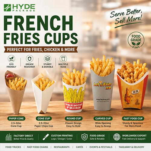 How to Choose the Right French Fry Cups for Your Restaurant