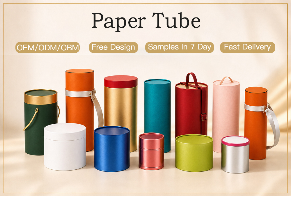paper tube packaging for cosmetics