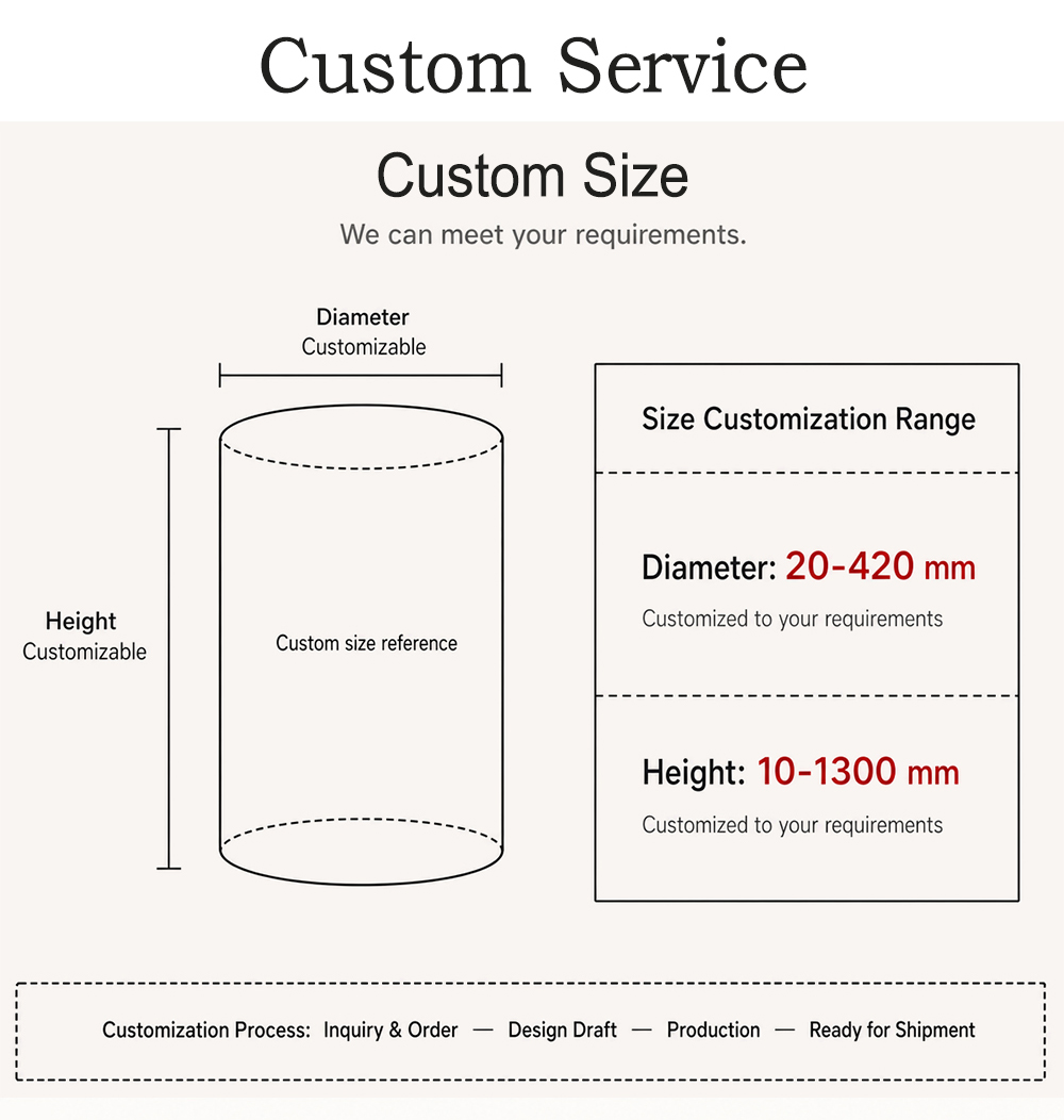 custom baking paper tube
