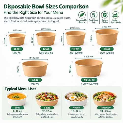 custom disposable bowls