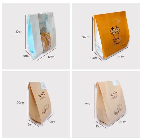 Food Grade Disposable Bread Paper Bags – Custom Logo Wholesale Pricing