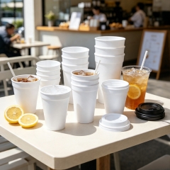 Custom Styrofoam Cups Wholesale Disposable Eps Foam Cups 