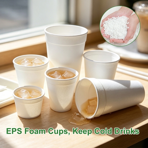 8 oz Foam Cups for Hot Cold Beverages