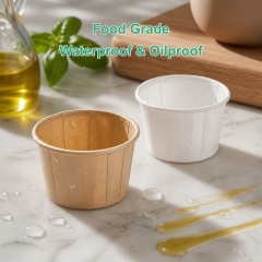 Wholesale Paper Souffle Cups / Portion Cups – 0.5oz to 3.5oz Bulk