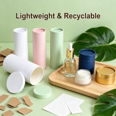 Custom Multiple Printing Cosmetic Paper Tube Packaging