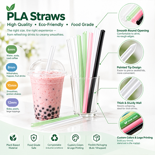 wholesale PLA straws