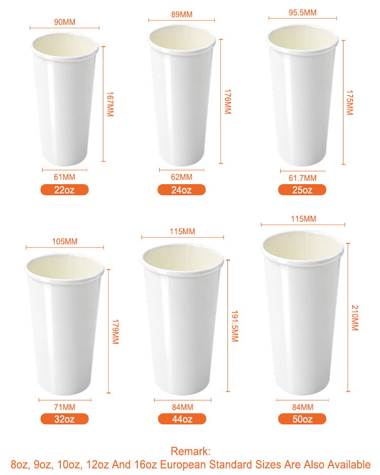 50 oz paper cups