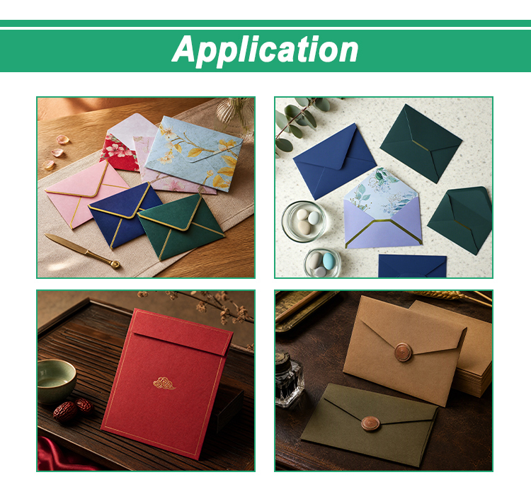 luxury paper envelope custom