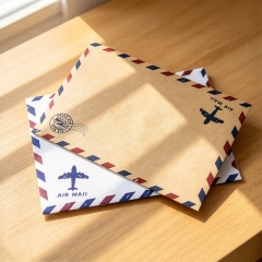 Custom Airmail Envelopes Lightweight Air Mailing Paper Envelopes