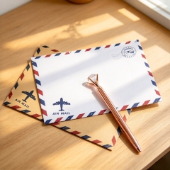 Custom Airmail Envelopes Lightweight Air Mailing Paper Envelopes