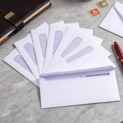 Printed Window Envelopes with Single and Double Windows 