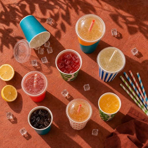High Quality Printing Iced Coffee Paper Cups Bulk