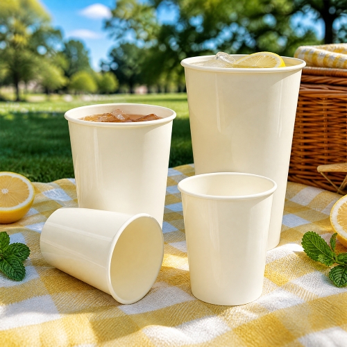 Custom Disposable Cold Drink Paper Cups for Wholesale