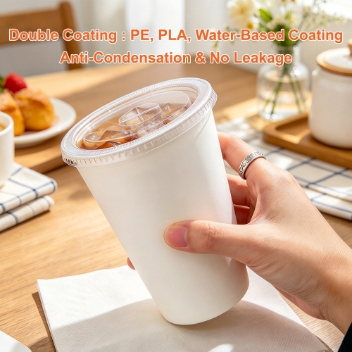 12 oz Cold Drink Paper Cups for Wholesale and Custom Printing