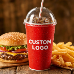 Double Coated Cold Drink Paper Cups 7 oz to 50 oz with Custom Printing