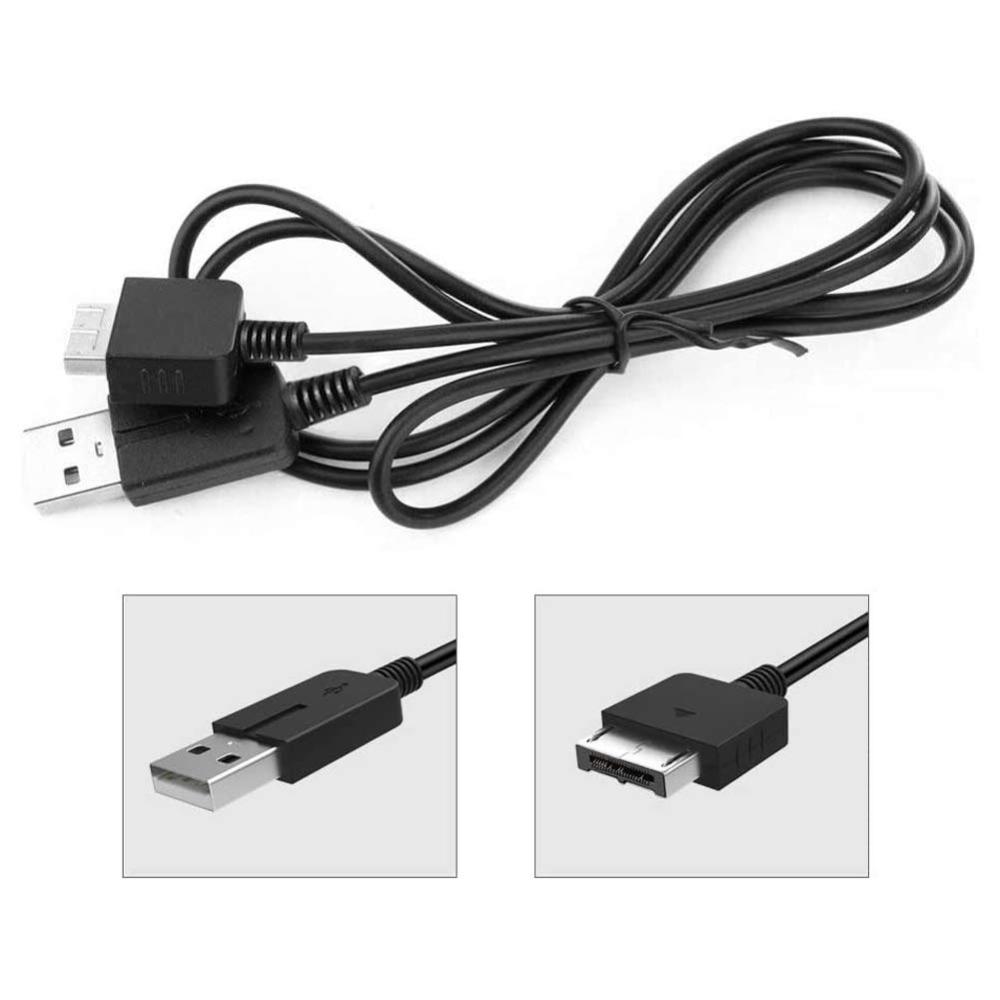 IT OSAYDE USB Changer and Data Cable for PSV 1000 3.3 FT Black