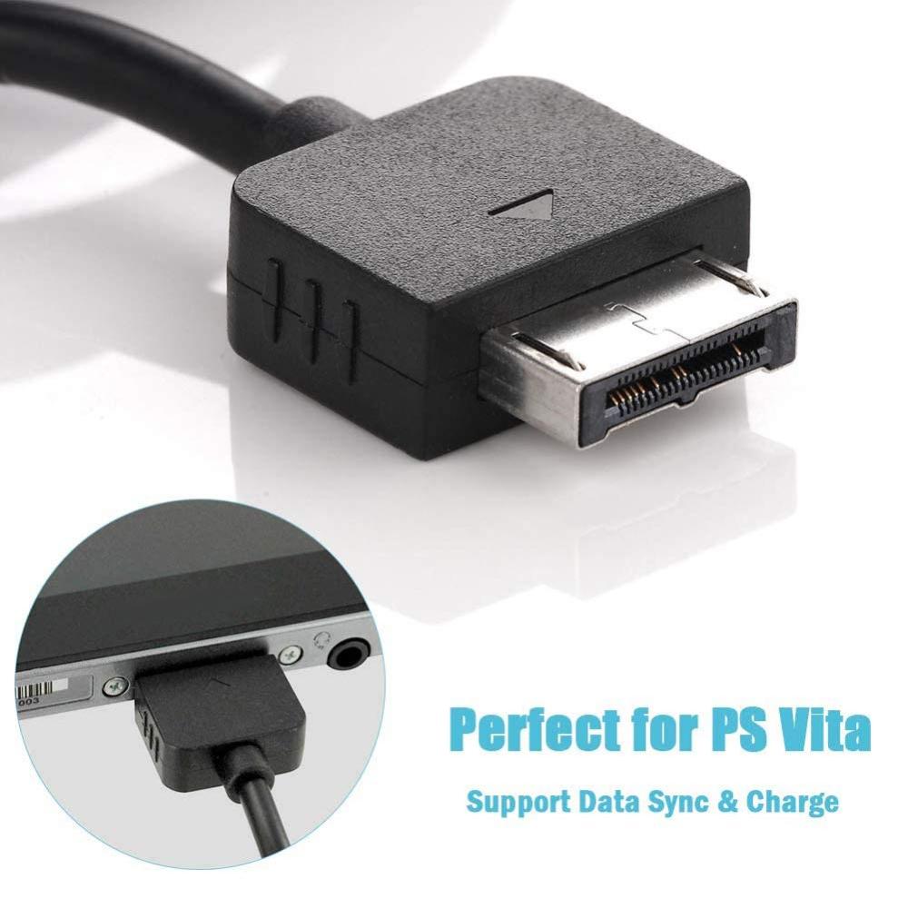 IT OSAYDE USB Changer and Data Cable for PSV 1000 3.3 FT Black